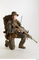  Photos Casey Schneider Trooper Pose 3 holding gun kneeling whole body 0008.jpg